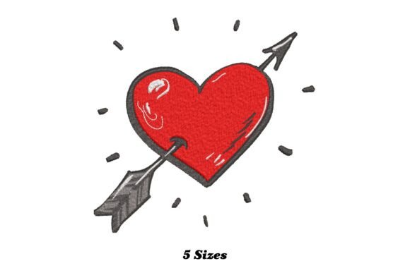 Amour Symbol with Heart and Arrow