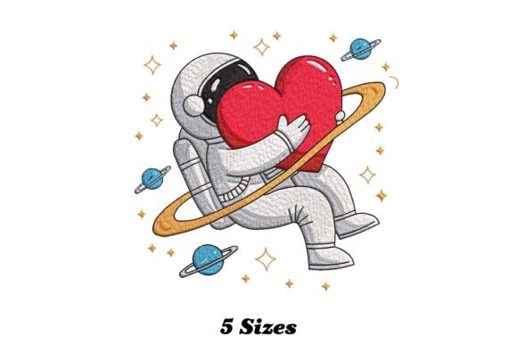 Astronaut with Heart