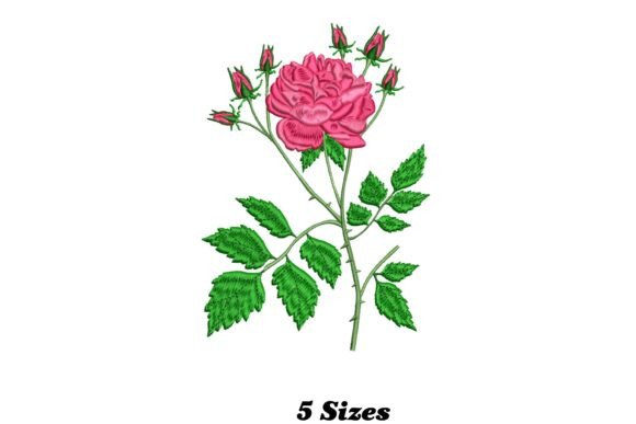 Beautiful Pink Rose: A Seasonal Embroidery Review