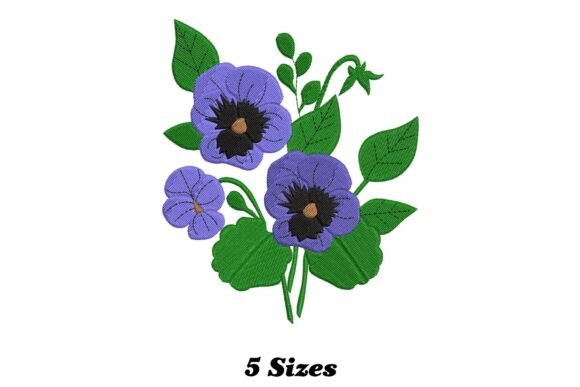 Charming Pansy Blossom: A Designer's Review for Business Merch