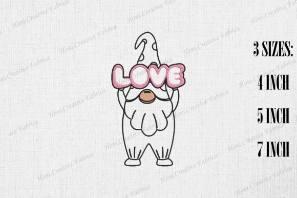 Cute Gnome LOVE Valentine's Day