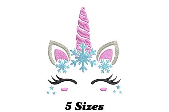 Enchanting Snowflake Unicorn