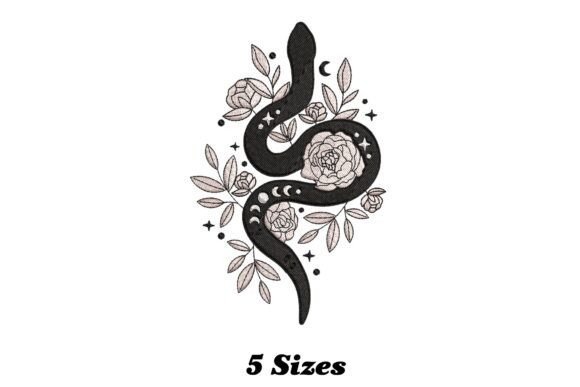 Floral Snake Embroidery Review