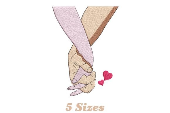 Lovers Interlocking Hands