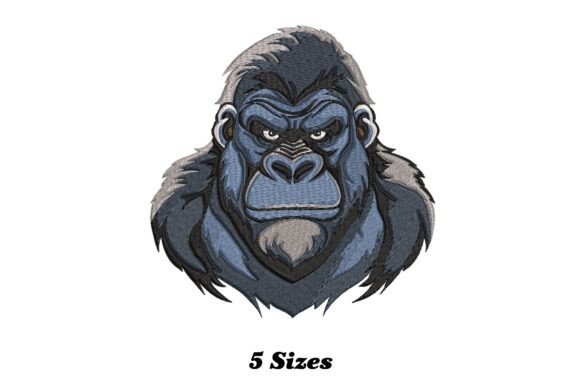 Majestic Gorilla: A Charming Embroidery Design Review