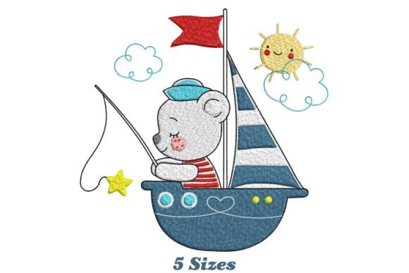 Sailing Bear Fishing