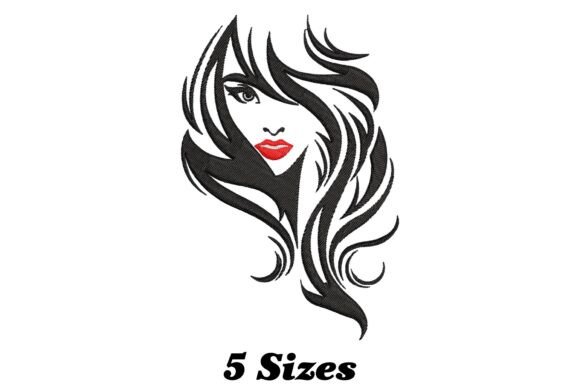 Woman s Face: A Stylish Embroidery Design Review