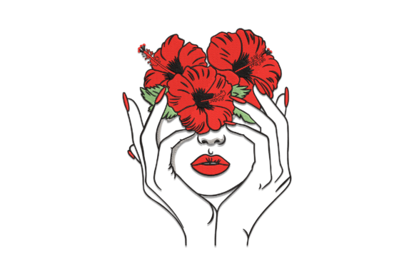 Women Floral Head Embroidery Review